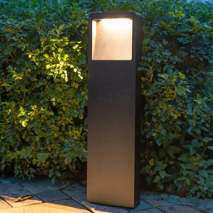 厂家供应户外防水方形草坪灯10W别墅花园庭院草地灯铝材led草坪灯