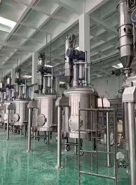 美缝剂不锈钢真空反应釜 刮底刮壁 叁层夹套加热内部盘管冷却混合