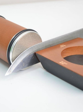 Rolling Knife Sharpener双面磨刀器圆柱四边磁吸滚动轮磨刀器