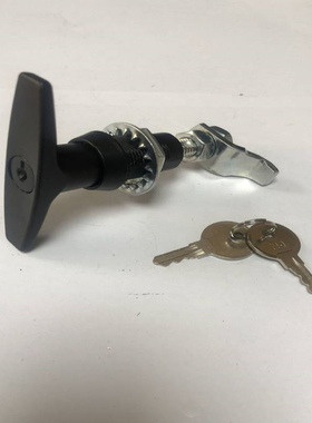 供应MS309-3B黑色锌合金可调节开关柜锁 工业柜锁 电控箱锁