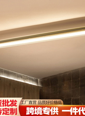 美式复古工业风长条吸顶灯创意个性餐厅咖啡厅服装店长管吸顶灯具