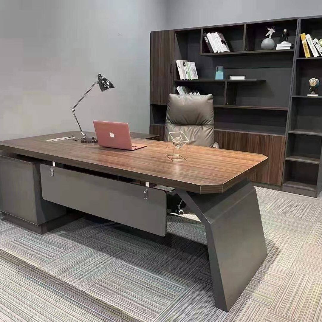 老板办公桌椅组合经理桌总裁桌主管桌简约现代办公家具大班台