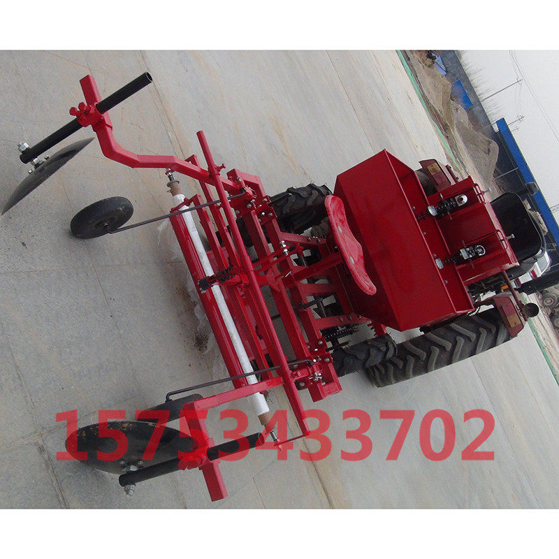 促销双行土豆覆膜播种机 生姜洋芋铺膜带滴灌种植机