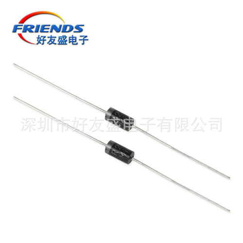 FR207 DO41直插快恢复二极管2A 1000V插件肖特基 工厂直销