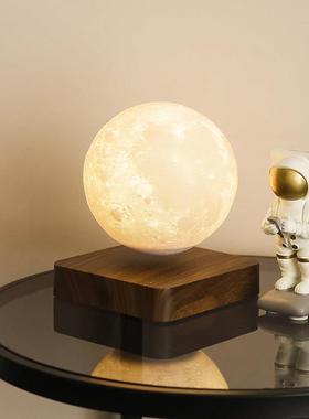 磁浮月球灯卧室床头台灯ins夜灯网红创意星球灯生日礼物