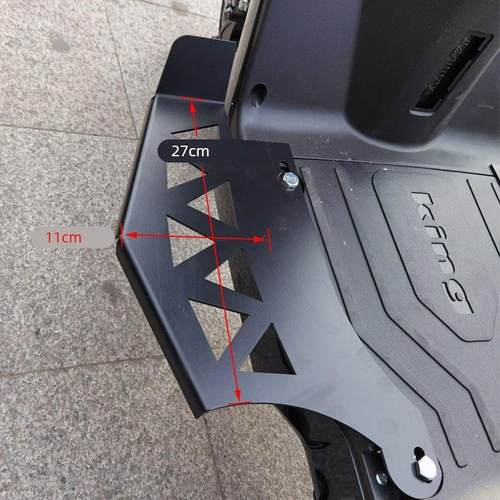 深远A7脚踏板 新大洲K7前脚踏搁脚 四季星通用 加大直上改装配件