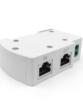 KA05J8H导轨式千兆网络防雷器RJ45网线避雷器1000M信号电涌保护器