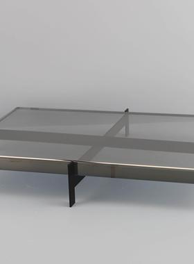 豪克创意家居欧洲轻奢水晶金属托盘装饰样板间销售部书房客厅餐厅