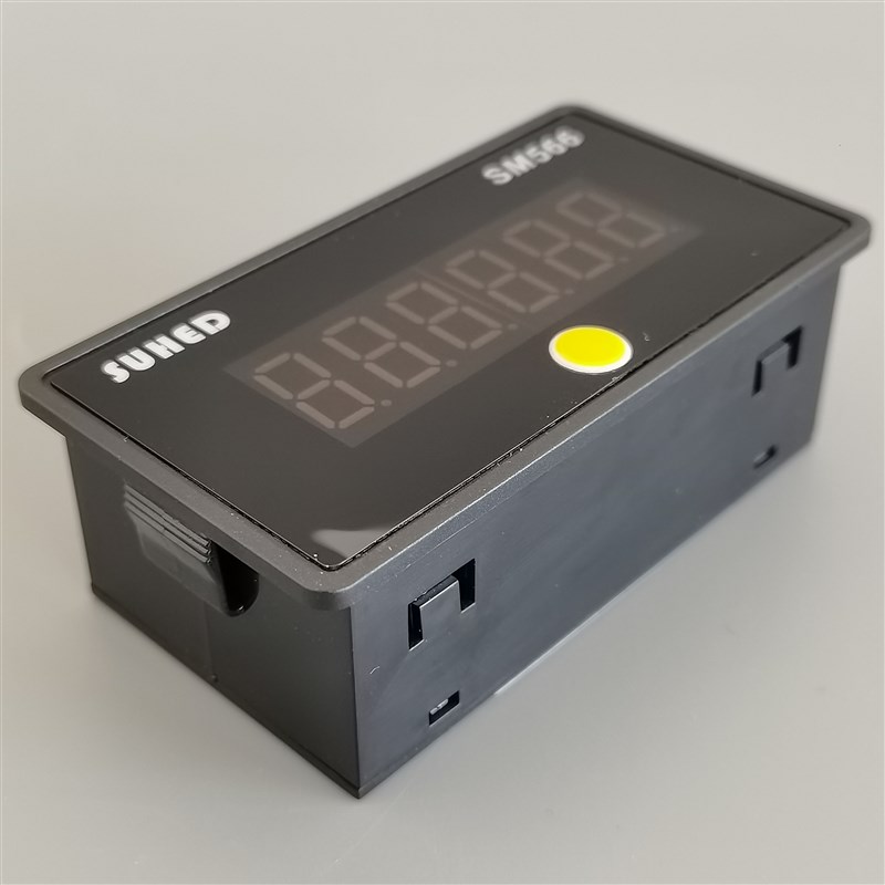 工业数显电子计时器机器设备工作累加记时器机械运行时间记录仪表