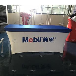 热转印折叠促销台展览活动促销办公折叠桌热转印桌布工厂直销