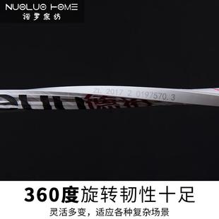 粘贴轨道安装 窗帘杆免打孔滑道 门帘超薄静音轨道导轨滑轮侧装 顶装