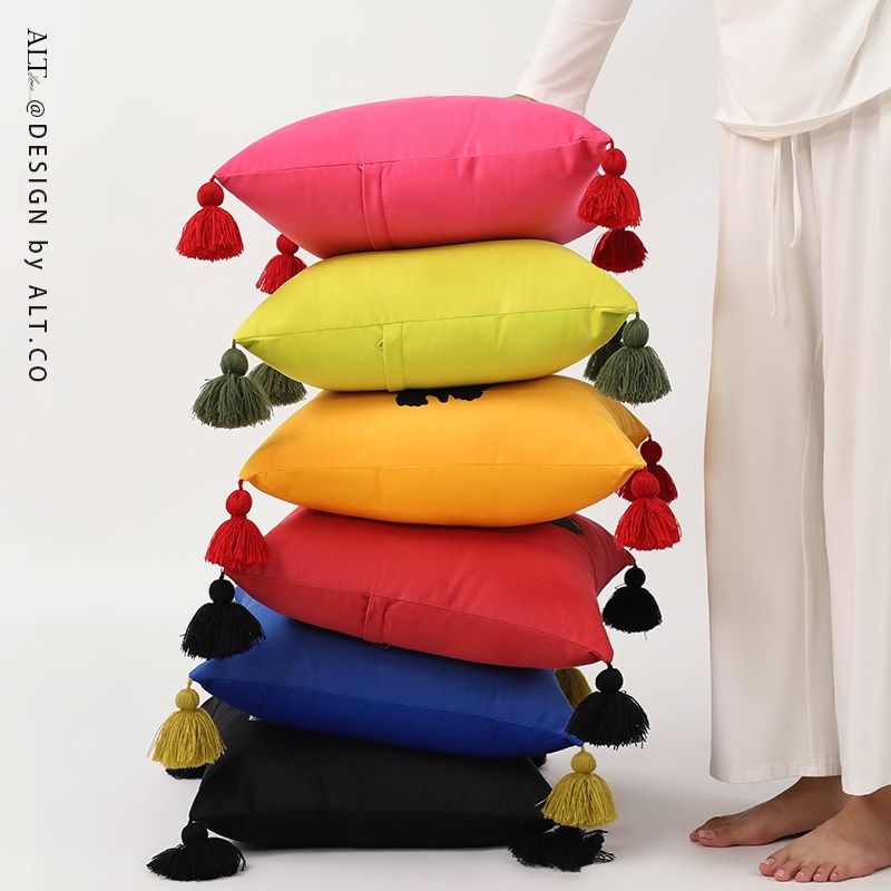 高端沙发客厅抱枕套不含芯卧室轻奢高级感床头艺术靠垫靠背可拆洗