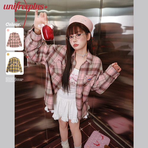 UNIFREEPLUS宽松休闲复古衬衣