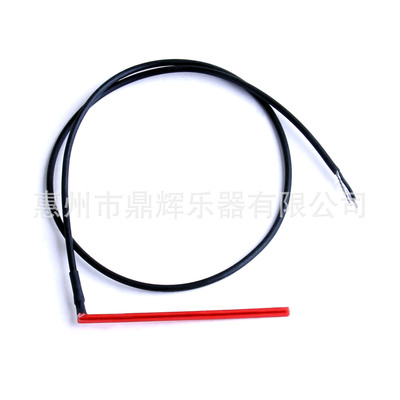 UK吉他拾音器红色拾音棒尤克里里拾音器压电条红条压电陶瓷拾音条