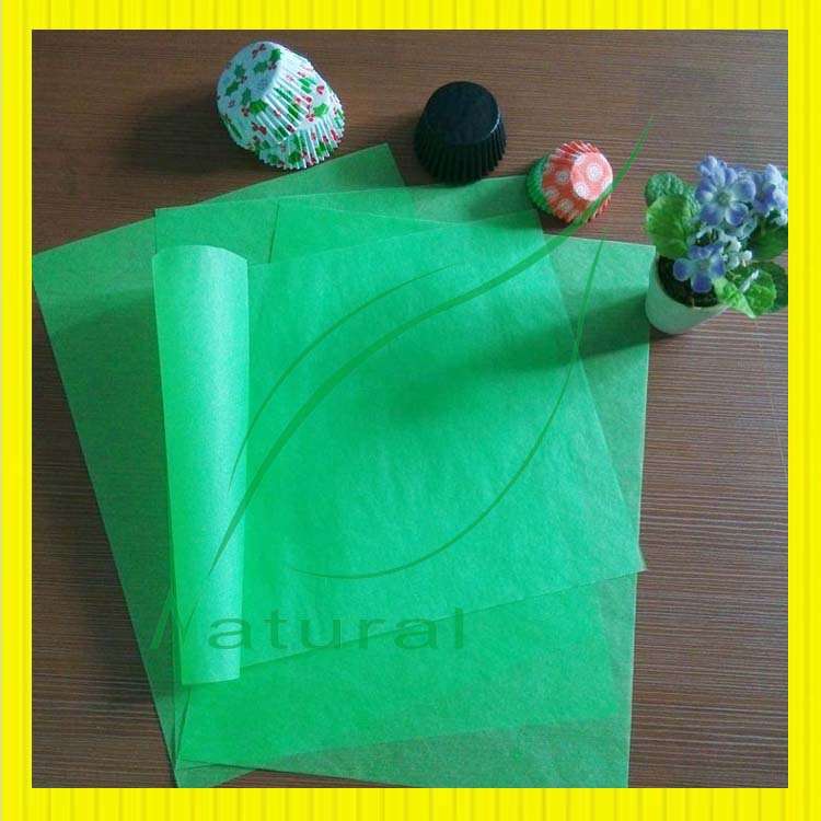 优质40g瑞典果绿防油纸 耐高温 易分离 不脱色 厂家直销 现货