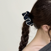 真丝丝绒大肠发圈女2026年新款 3件8折 复古扎头发皮筋头绳发圈