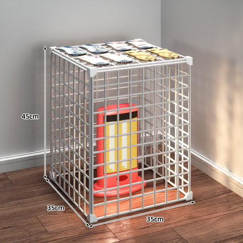 铁网烤火罩宝宝衣物烘烤挂衣架落地家用卧室多Q功能防烫烘干架烤