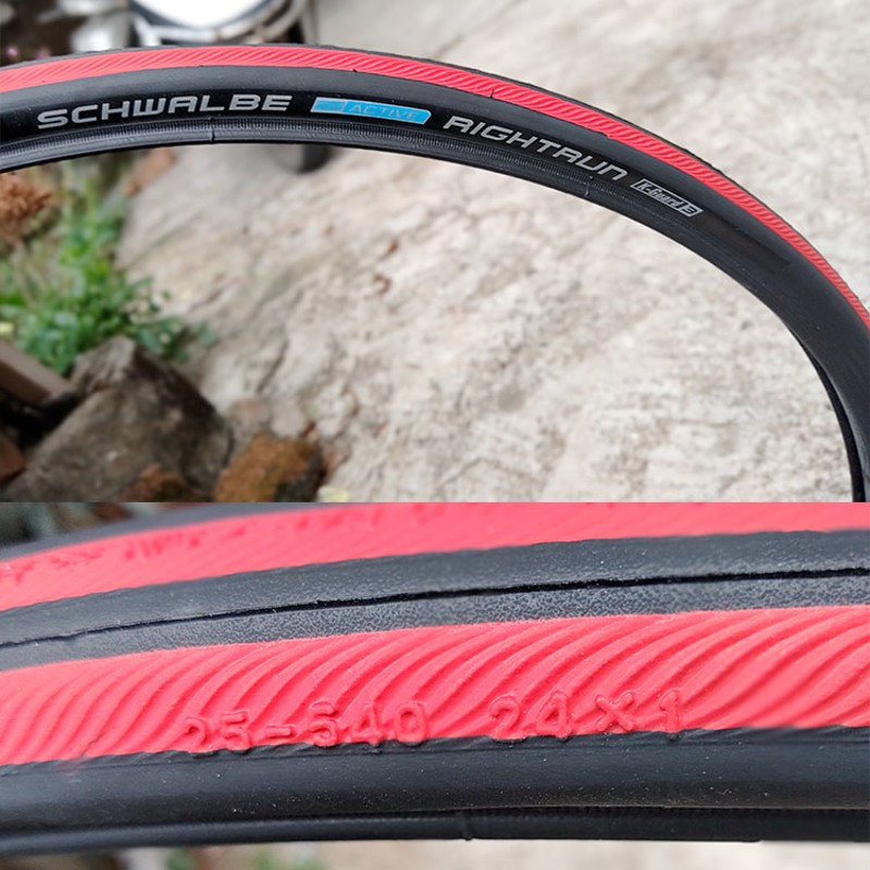 世文24寸轮胎24X1/1.0电动轮椅车自行车外胎25-5S40防刺彩色内外