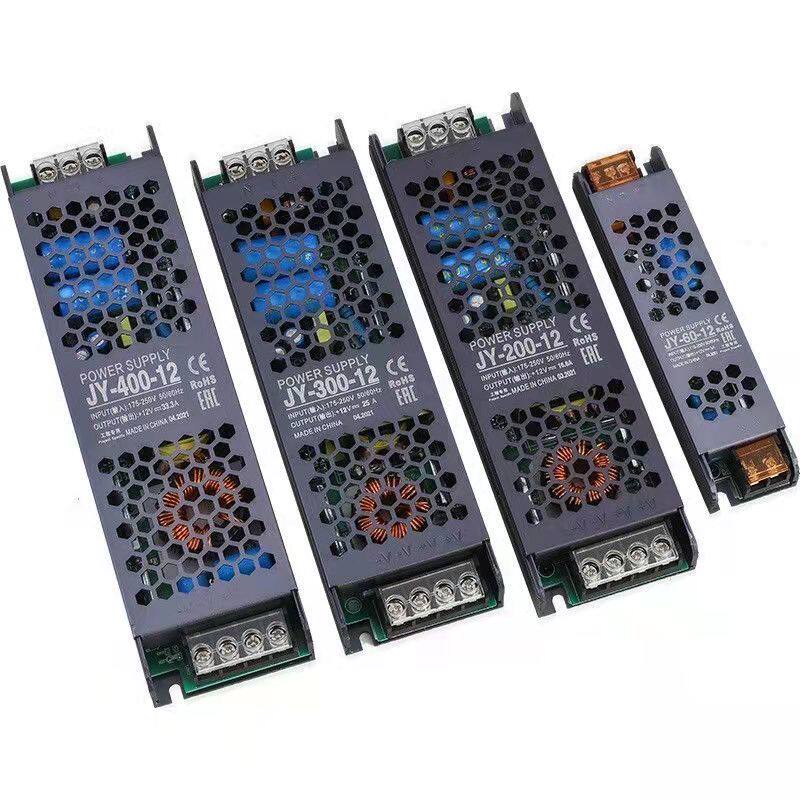 LED变压器220V转12V24V开关C电源黑金刚电源线性灯变压器超薄电源