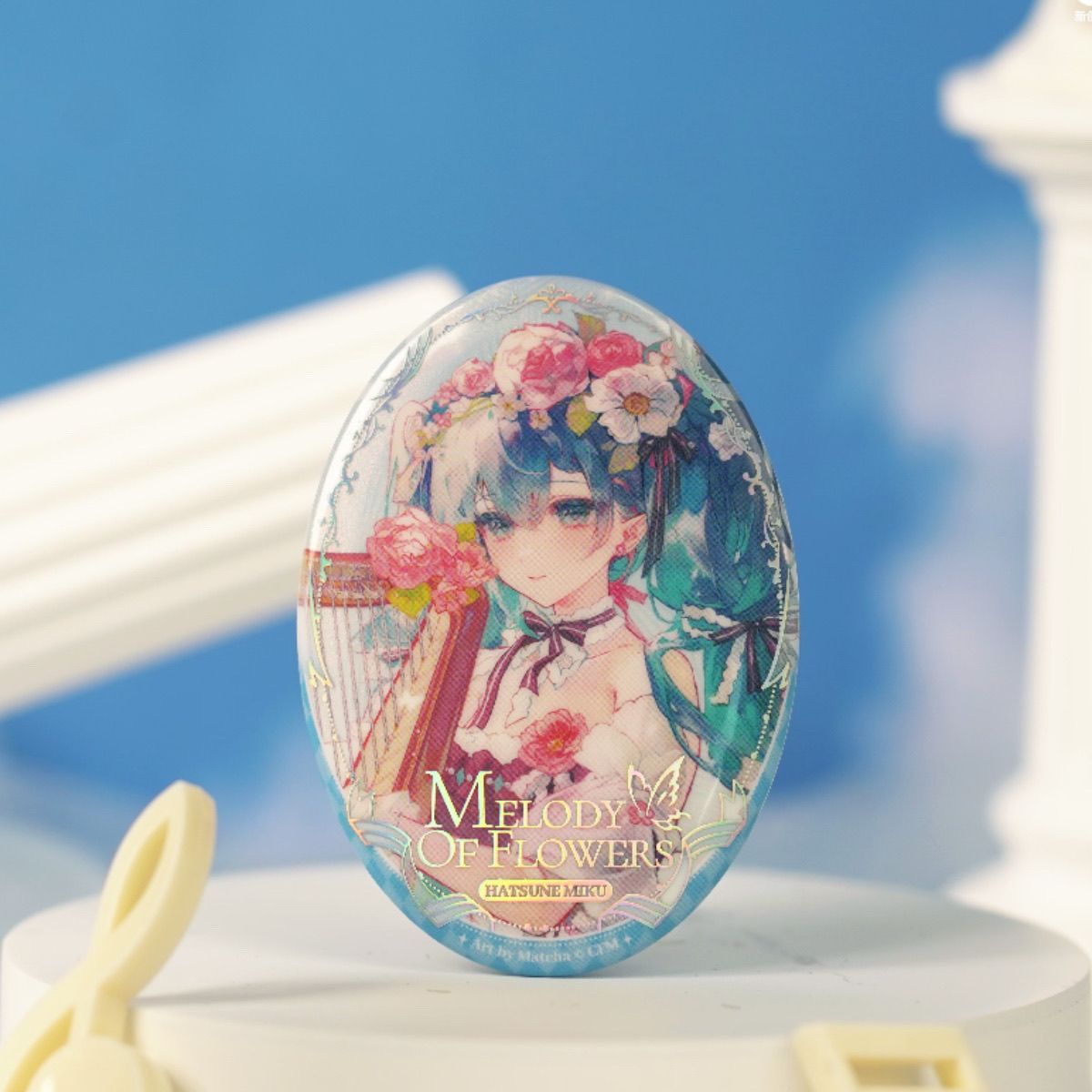 初音未来周边花间旋律系列徽章