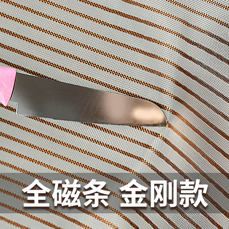 全磁条防蚊门帘磁铁自吸加密金刚款纱门夏季农村家用防蝇子免打孔