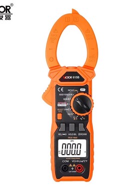 精选胜利钳形仪表Vc615B测量高压钳形电流表1500V数字高精度抗烧