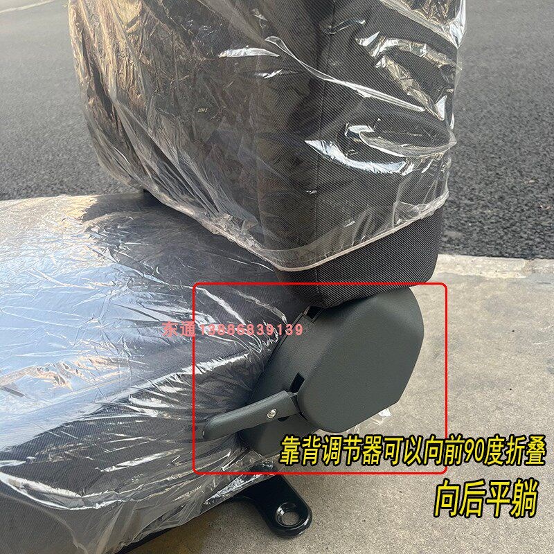 适配解放J6F大王驾到可折叠主驾虎V虎VN VH VR气囊司机座椅总成
