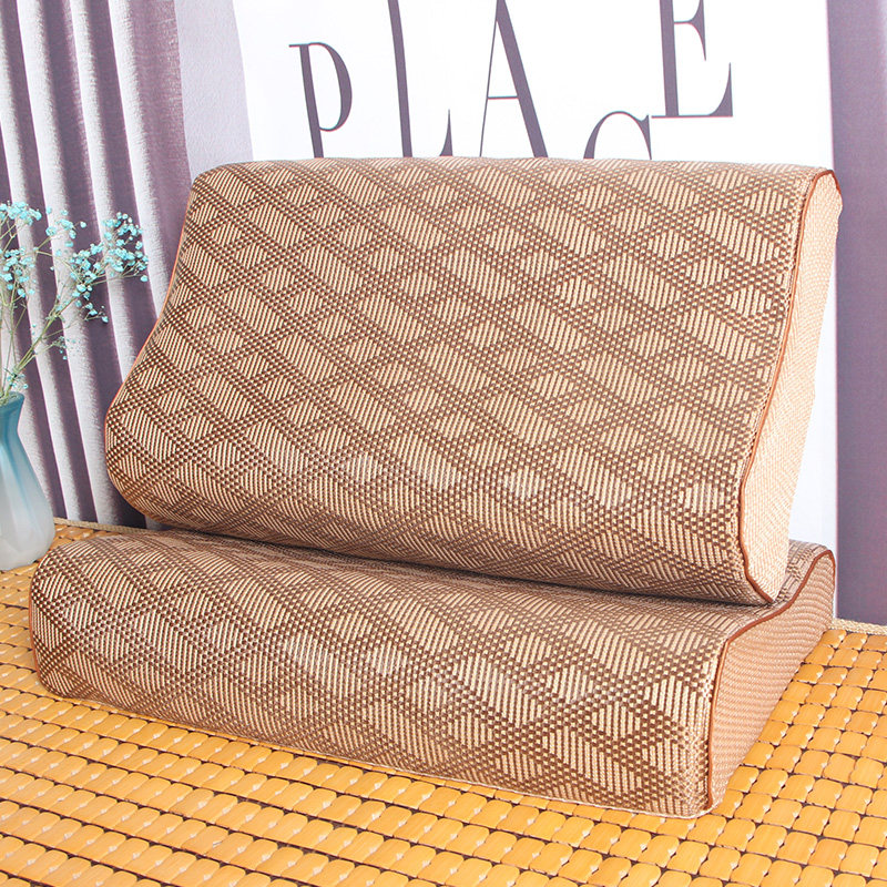 精选乳胶枕套夏季泰国橡胶枕头套40x60记忆枕枕套夏凉30x50冰藤席