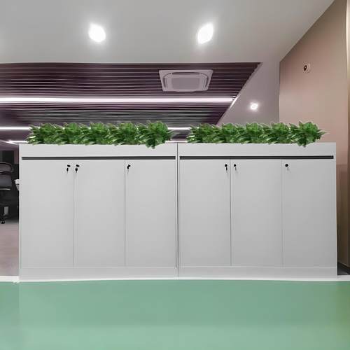 办公低柜隔断柜花槽锁柜文件柜桌边柜区组合隔离柜围合柜