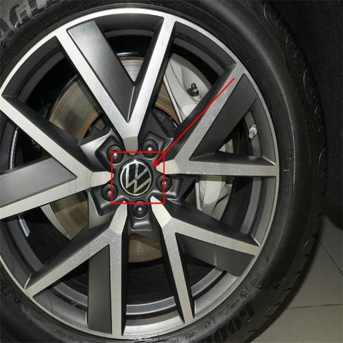 适用于2019 20 21 22 23年款大众途锐车胎钢圈标轮毂中心盖车标