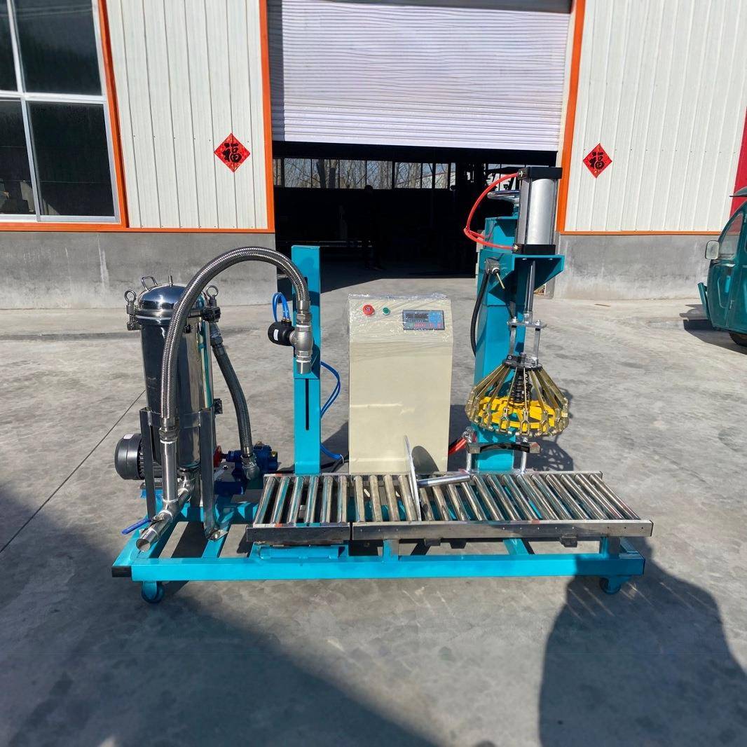 过滤器灌装机油漆涂料乳液自动定罐装可定制生产全自动