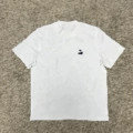 25Ss Love Embroidered White Short Sleeves