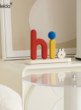 Mandelda奶油风家居入户玄关电视柜桌面装饰品前台摆件开业礼物