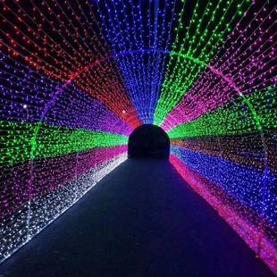 LED小彩灯闪灯串灯满天星灯户外氛围灯七彩挂树上装饰灯星星灯串