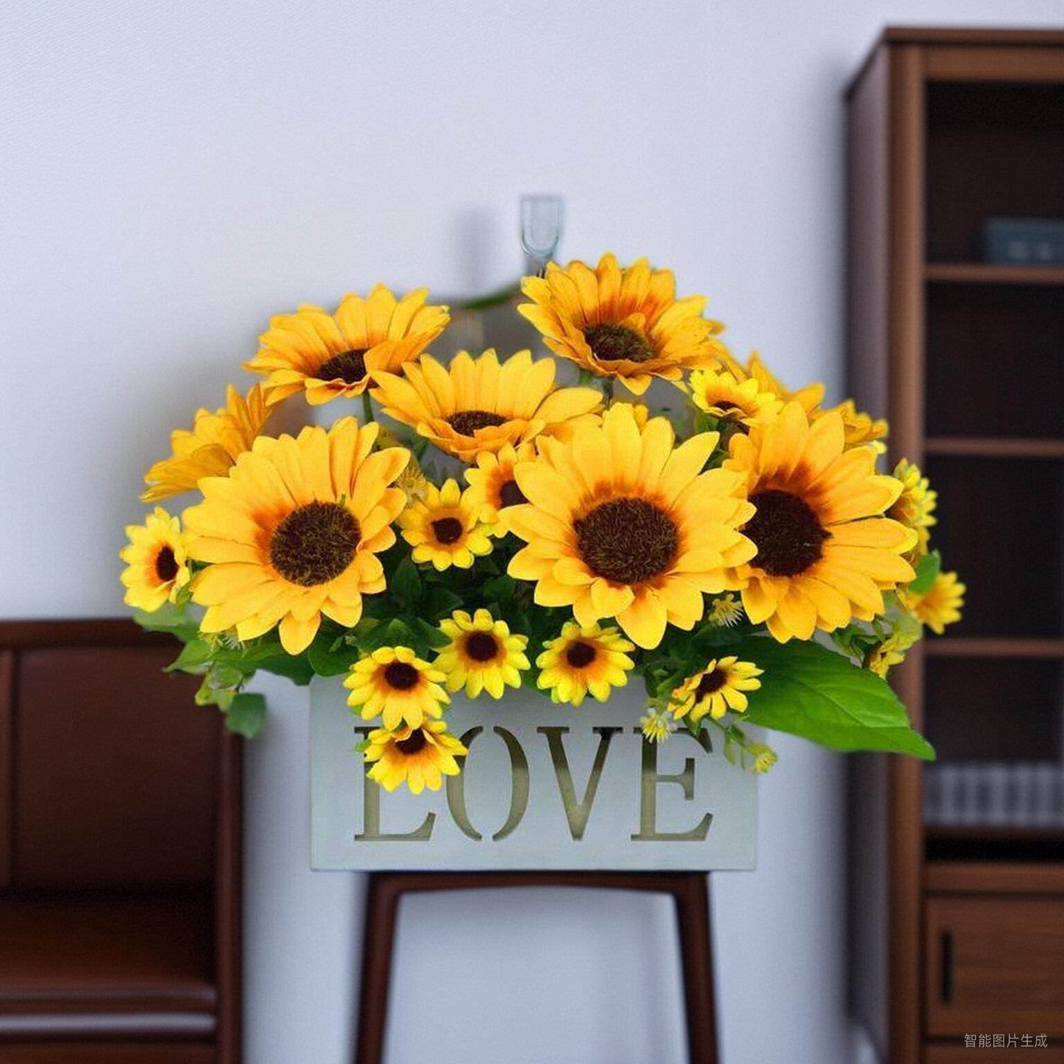 彷真花壁挂假花挂墙装饰墙面上挂塑料花篮玫瑰永生室内客厅墙壁花,家居饰品,仿真花/假花,淘宝优惠券,粉丝福利购,淘宝优惠卷