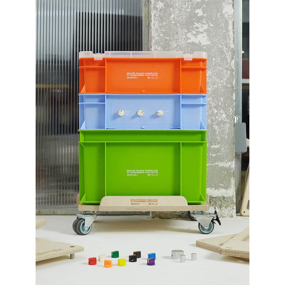 收纳箱工业风移动户外防水多功能整理箱抽屉露营储物vibespace