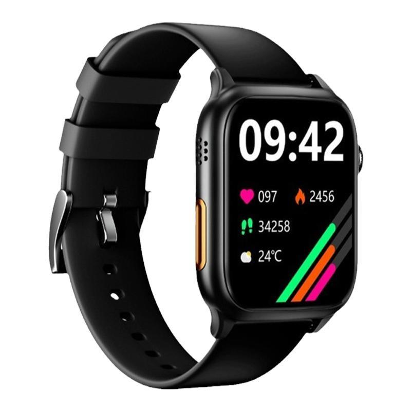 smartwatch真心率血氧体温监测超薄防水运动通话高清大屏智能手表