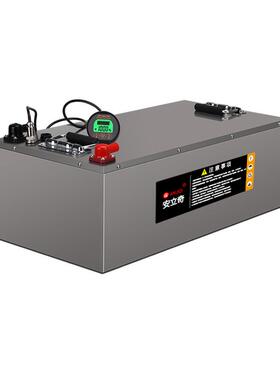 电动车磷酸铁锂电池大容量48V60V72V100AH三轮车四轮汽车动力电瓶