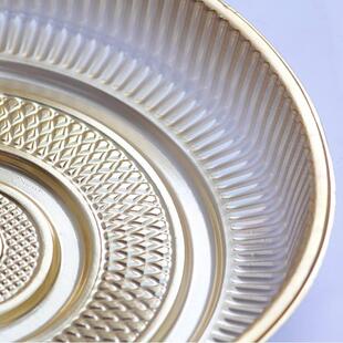 黄金大月饼底托方圆形大号500克芋泥麻薯1斤2斤装金色吸塑内托盘