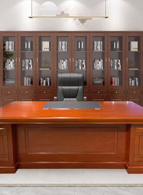 金亚伟创办公桌简约班台老板桌经理主管桌1.6米JYWC-BTZ1