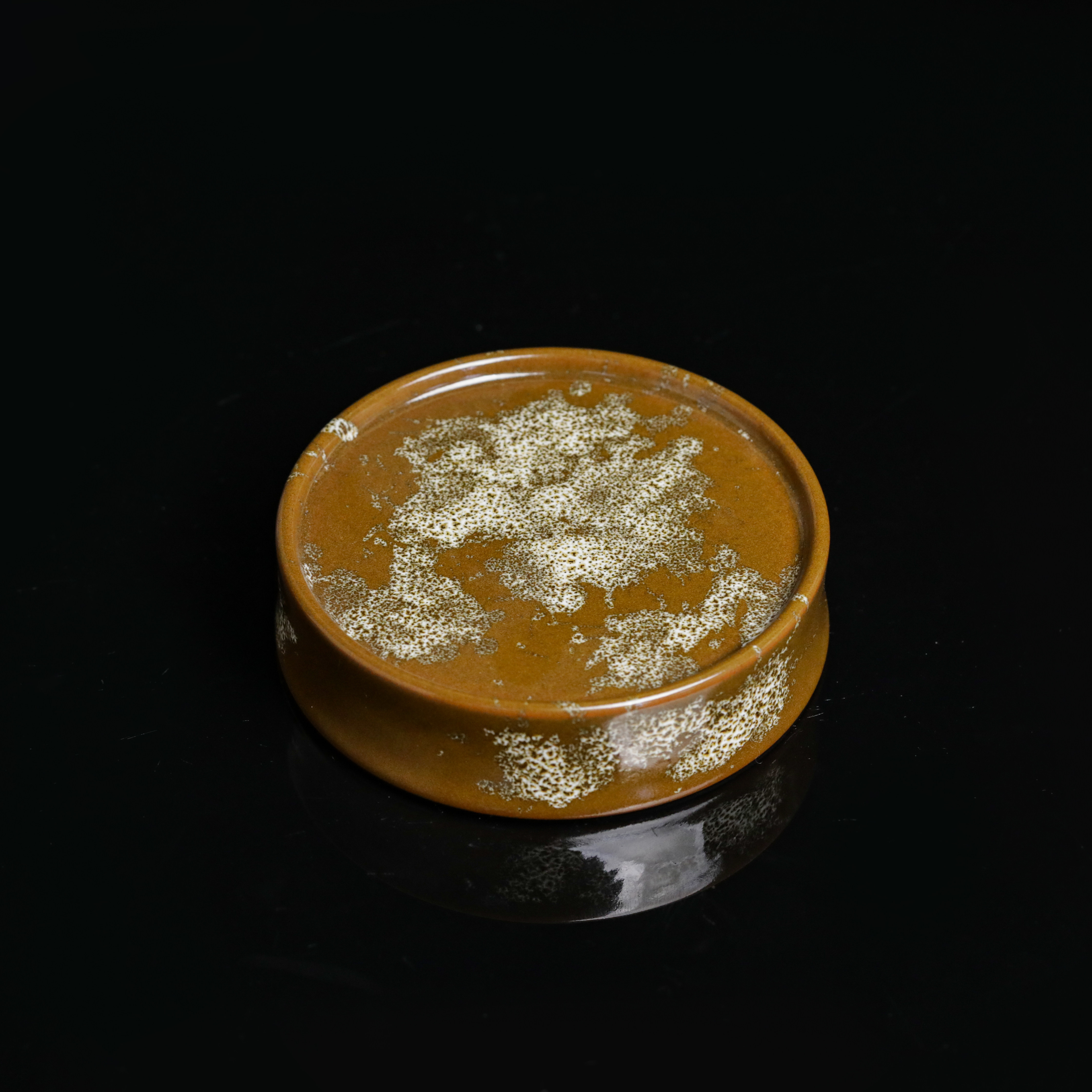 稀雀 文丘 吉州窑 茶叶末鹧鸪斑天目盖置