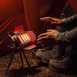 火枫暖阳户外多功能稳压取暖炉红外炉烧水便携迷你两用露营炉头