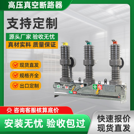 ZW32-12/630A分界开关10KV高压真空断路器智能看门狗户外柱上开关