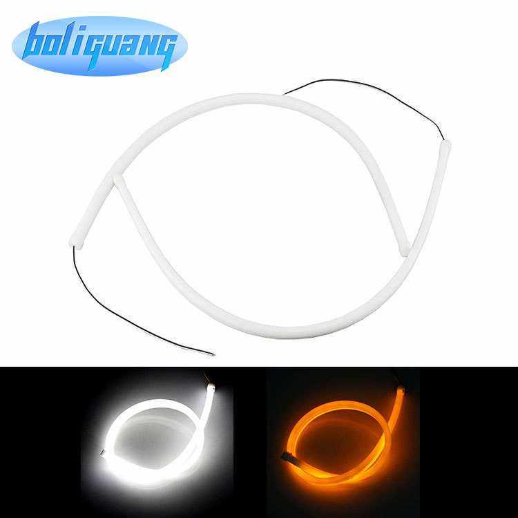 BLG热销款60cm LED导光条 双色导光泪眼灯条 日行灯汽车改装,五金/工具,密封件,淘宝优惠券,粉丝福利购,淘宝优惠卷