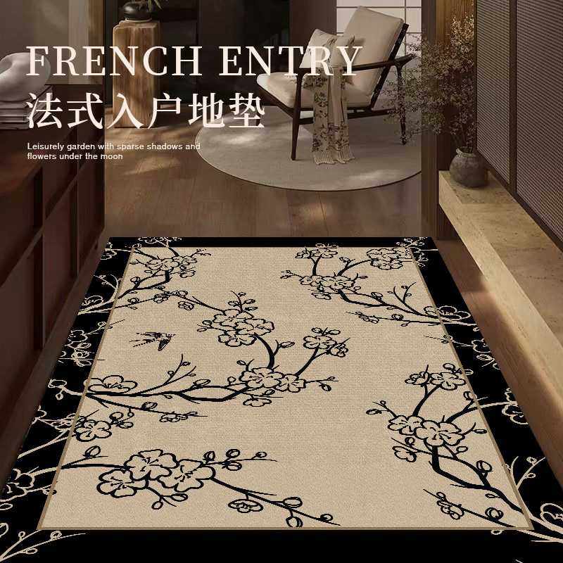 法式入户门丝圈地垫进门门口脚垫防滑耐脏易打理地毯玄关门垫,居家布艺,入户地垫,淘宝优惠券,粉丝福利购,淘宝优惠卷