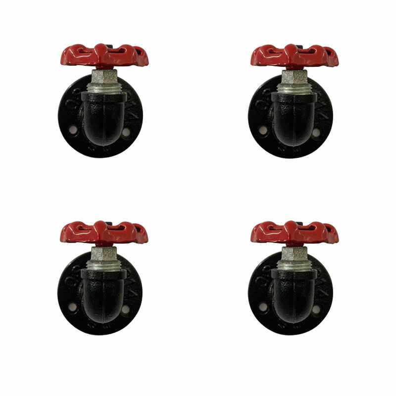 美式乡村黑色loft水管复古工业风格铁艺挂衣钩墙上管道阀门挂钩,五金/工具,截止阀,淘宝优惠券,粉丝福利购,淘宝优惠卷