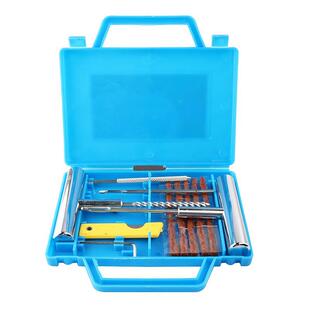 汽车摩托车轮胎补胎针真空胎铁补胎工具漏气补胎胶条插针胶水工具