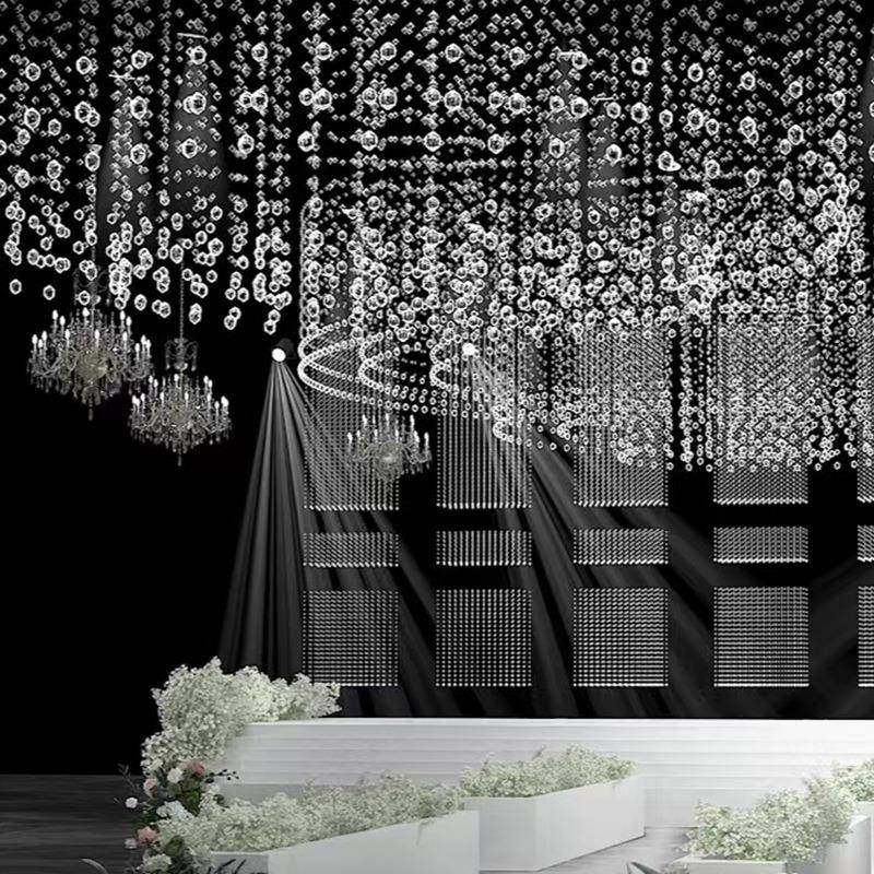 婚庆道具镂空水晶珠帘分段珠串珠链婚礼菠萝珠线帘子背景新品,居家布艺,珠帘/挂帘,淘宝优惠券,粉丝福利购,淘宝优惠卷