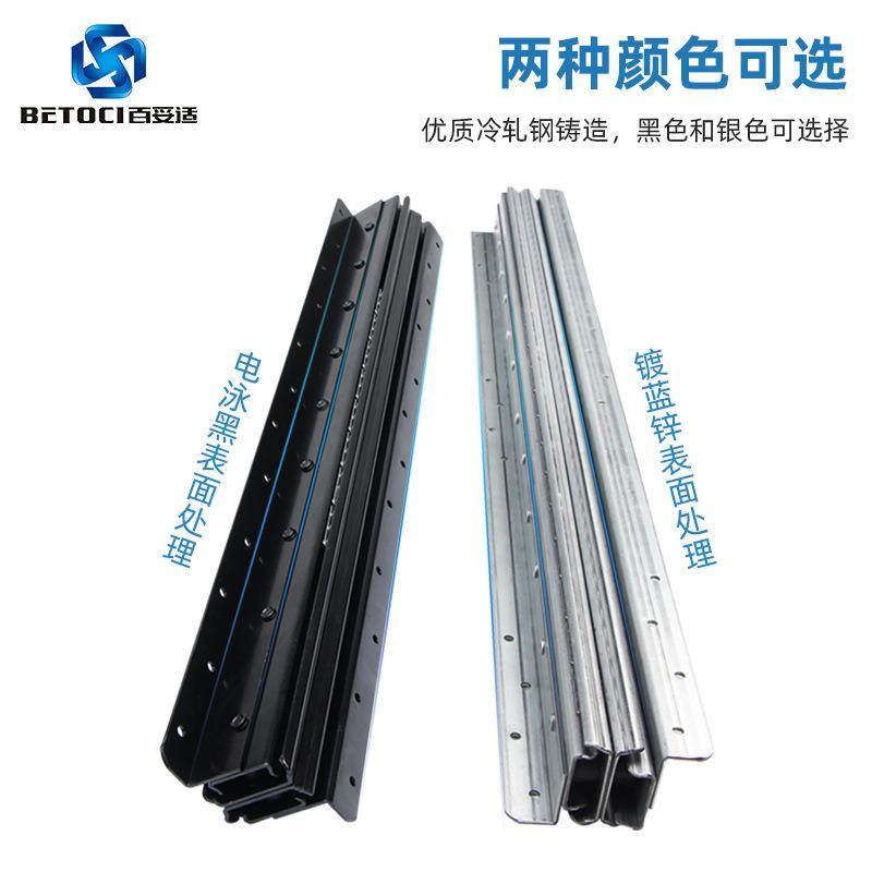 楼梯底柜滑轨三节静音冷轧钢加厚推拉楼梯柜轨道重型楼梯柜导轨,五金/工具,滑轨,淘宝优惠券,粉丝福利购,淘宝优惠卷