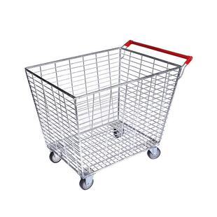 超市购物车理货网篮车物流周转拣货网格手推车多用收纳采购购物车